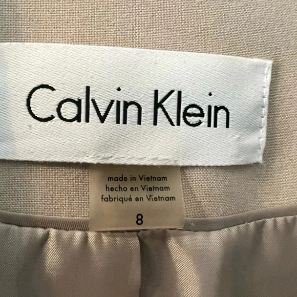 Calvin Klein Khaki Blazer - Picture 5 of 6